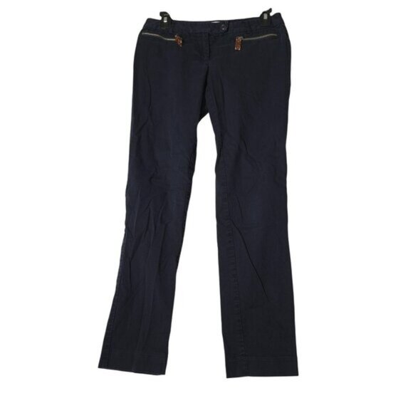 Michael Kors Women's Straight Leg Pants Sz 2 Black - Picture 6 of 6